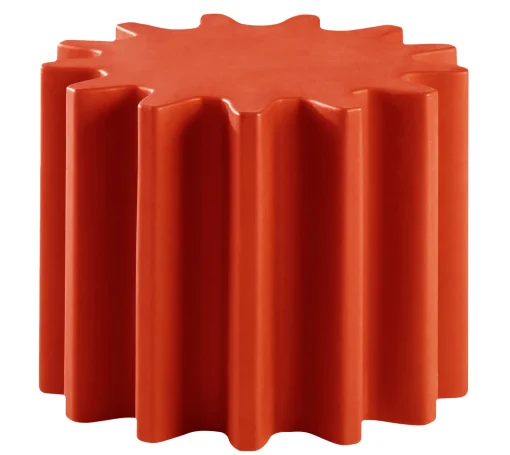 Outlet Table Basse Gear Plastique/ Pouf - O 55 X H 43 Cm - Unisexe Tables Basses De Jardin