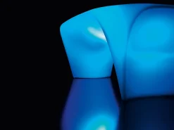 Clearance Table Basse Lumineuse Lily Plastique/ Led Rvb - Bac A Glace Integre - Unisexe Mobilier Lumineux