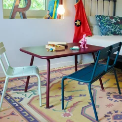 Sale Table Basse Luxembourg Kid Metal Jaune / Table Enfant - 75 X 55 Cm - Unisexe Mobilier Kids