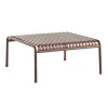Cheap Table Basse Palissade Metal Rouge / 81,5 X 86 X H 38 Cm - R & E Bouroullec - Unisexe Tables Basses De Jardin
