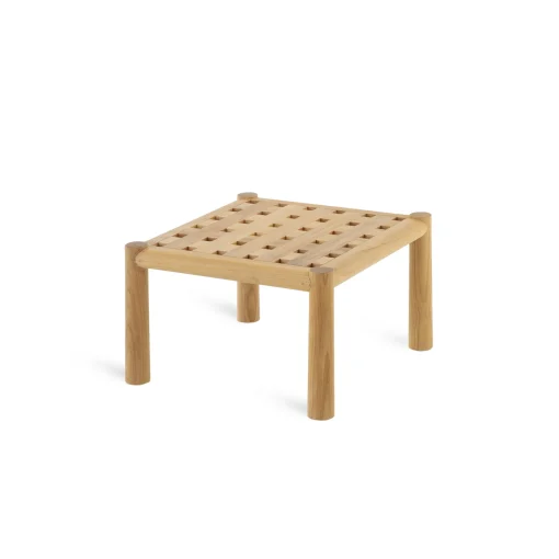 Cheap Table Basse Pevero Bois Naturel / 50 X 50 Cm - - Unisexe Tables Basses De Jardin
