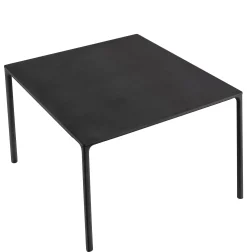 Hot Table Carree Boiacca Pierre / 140 X 140 Cm - Beton - Unisexe Tables De Jardin