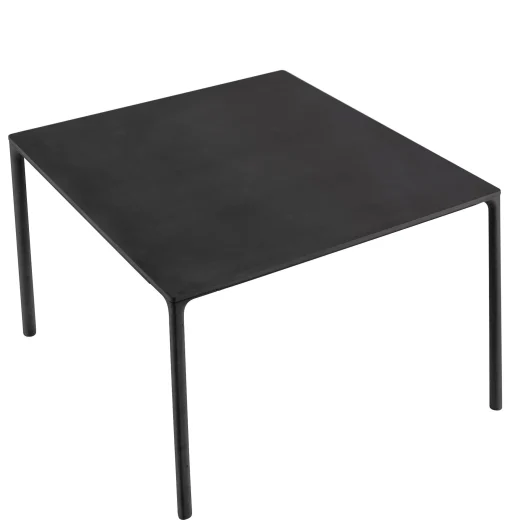 Hot Table Carree Boiacca Pierre / 140 X 140 Cm - Beton - Unisexe Tables De Jardin