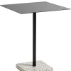 Best Sale Table Carree Terrazzo Metal Pierre Noir / 60 X 60 Cm - Unisexe Tables