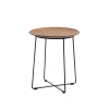 Online Table D'Appoint Al Wood Bois Naturel / Bois Moule - O 40 X H 45,5 Cm - Unisexe Tables De Chevet