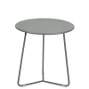 Shop Table D'Appoint Cocotte Metal Gris / Tabouret - O 34 X H 36 Cm - Unisexe Tables De Chevet
