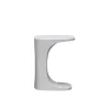 Clearance Table D'Appoint Font Plastique/ Polyethylene - 42 X 42 X H 52 Cm - Unisexe Tables Basses De Jardin