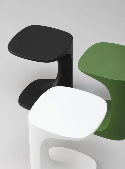 Clearance Table D'Appoint Font Plastique/ Polyethylene - 42 X 42 X H 52 Cm - Unisexe Tables Basses De Jardin