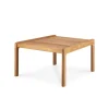 Cheap Table D'Appoint Jack Outdoor Bois Naturel / 54 X 54 Cm - Teck - Unisexe Tables Basses De Jardin