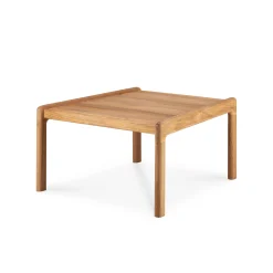 Cheap Table D'Appoint Jack Outdoor Bois Naturel / 54 X 54 Cm - Teck - Unisexe Tables Basses De Jardin