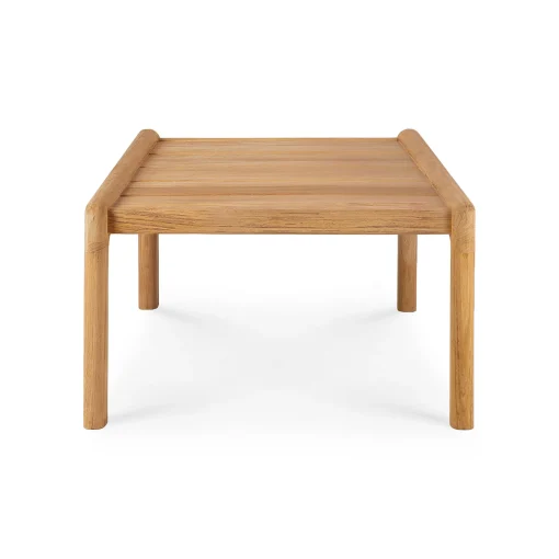 Cheap Table D'Appoint Jack Outdoor Bois Naturel / 54 X 54 Cm - Teck - Unisexe Tables Basses De Jardin