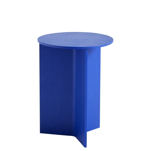 Flash Sale Table D'Appoint Slit Wood Bois/ Haute - O 35 X H 47 Cm / Bois - Unisexe Tables De Chevet