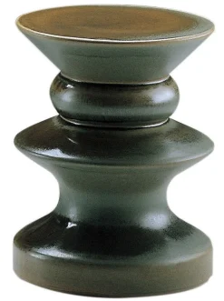 Best Table D'Appoint Teti Ceramique Vert / H 44 Cm - Unisexe Tables De Chevet