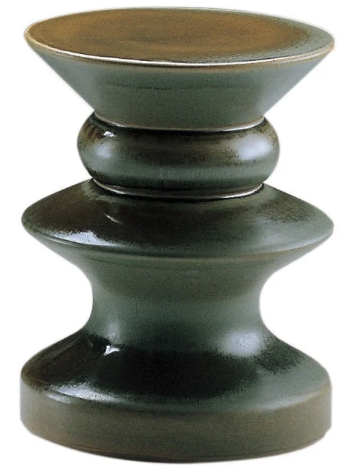 Best Table D'Appoint Teti Ceramique Vert / H 44 Cm - Unisexe Tables De Chevet
