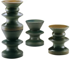 Best Table D'Appoint Teti Ceramique Vert / H 44 Cm - Unisexe Tables De Chevet