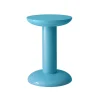 Hot Table D'Appoint Thing Metal Bleu / Tabouret - By George Sowden / Alu Recycle - Unisexe Tabourets D'extérieur