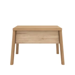 Cheap Table De Chevet Air Bois Naturel / Massif - 1 Tiroir - Unisexe Tables De Chevet