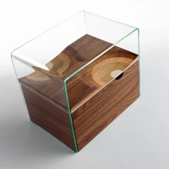 Cheap Table De Chevet Bifronte Verrebois Naturel - Unisexe Tables De Chevet