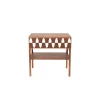 Shop Table De Chevet Ecailles Bois Naturel / 1 Tiroir - L 60 Cm - Unisexe Tables De Chevet