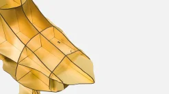 Hot Table De Chevet Junon Gold Plastique Or Metal / Lampe Oie - L 76 X H 95 Cm / Edition Limitee Numerotee - Unisexe Mobilier Kids
