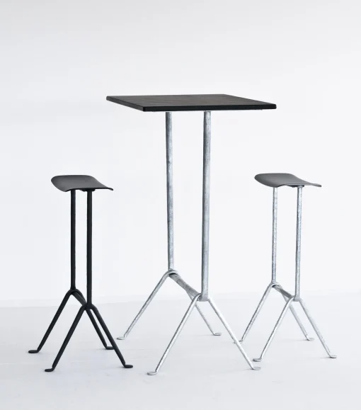 Clearance Table Haute Officina Bistrot Outdoor Metal / H 110 Cm - 120 X 60 Cm - Unisexe Tables Hautes Et Bars D'extérieur