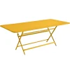 Store Table Pliante Caractere Metal Jaune / 90 X 190 Cm - 8 A 10 Personnes - Unisexe Tables