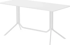 Outlet Table Pliante Poule Double Metal / 150 X 70 Cm - Unisexe Tables De Jardin