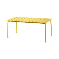 Hot Table Rectangulaire Aligned Metal/ By Maarten Baas - 170 X 85 Cm / Aluminium - Unisexe Tables De Jardin