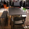 Best Table Rectangulaire Luxembourg Metal Marron Beige / 8 Personnes - 207 X 100 Cm - Aluminium - Unisexe Tables