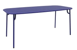 Online Table Rectangulaire Week-End Metal/ 180 X 85 Cm - Aluminium - Unisexe Tables De Jardin