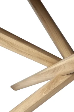 Best Table Ronde Mikado Bois Naturel / Massif - O 150 Cm - Unisexe Tables