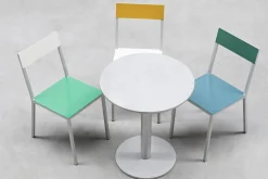 Fashion Table Ronde S Gris Metal /  - O 65,5 Cm - Unisexe Tables