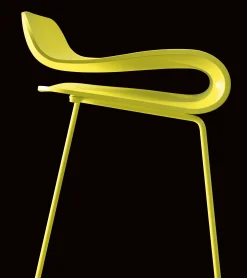 Fashion Tabouret Bcn Metal Plastique / H 50 Cm - Unisexe Tabourets D'extérieur