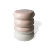 Shop Tabouret Chubby Ceramique Rose / Ceramique - O34 X H44 Cm - Unisexe Tabourets Bas