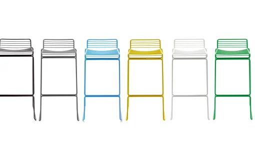 Best Tabouret De Bar Hee Metal/ H 75 Cm - Unisexe Tabourets De Bar D'extérieur