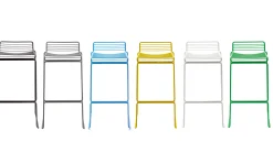Best Tabouret De Bar Hee Metal/ H 75 Cm - Unisexe Tabourets De Bar D'extérieur