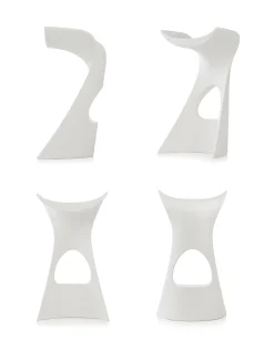 New Tabouret De Bar Koncord Plastique/ H 70 Cm - Unisexe Tabourets De Bar D'extérieur