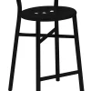 Cheap Tabouret De Bar Pipe Metal/ H 67 Cm - Unisexe Tabourets De Bar D'extérieur