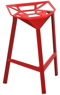 Cheap Tabouret De Bar Stool One Metal/ H 67 Cm - Unisexe Tabourets De Bar D'extérieur