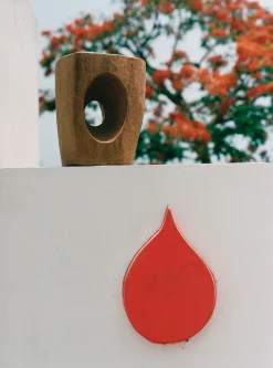 Hot Tabouret Devil'S Eyenaturel / - Unisexe Tables De Chevet