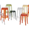 Shop Tabouret Empilable Charles Ghost Plastique Transparent H 46 Cm / Plastique - Unisexe Tabourets D'extérieur