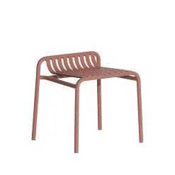 Best Sale Tabouret Empilable Week-End Metal Marron / Aluminium - Unisexe Tabourets D'extérieur