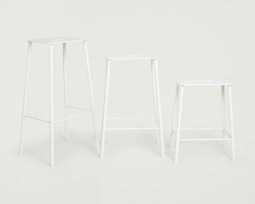 Shop Tabouret Haut Adam Outdoor Metal/ H 76 Cm - Unisexe Tabourets De Bar D'extérieur