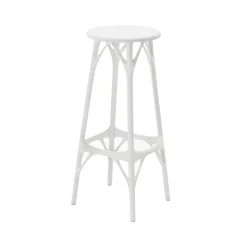 Cheap Tabouret Haut A.I. Light Plastique/ H 75 Cm - Concu Par Intelligence Artificielle / Recycle - Unisexe Tabourets De Bar D'extérieur