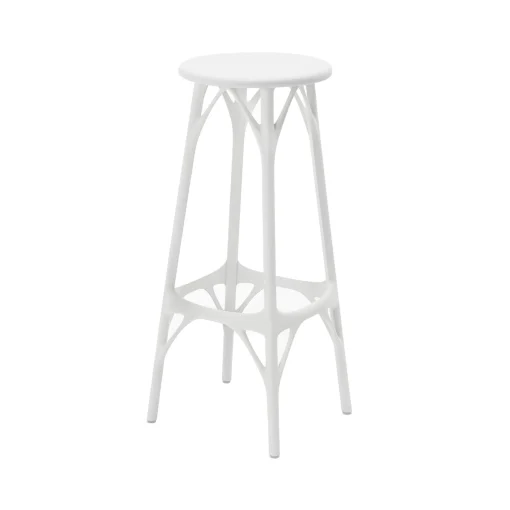 Cheap Tabouret Haut A.I. Light Plastique/ H 75 Cm - Concu Par Intelligence Artificielle / Recycle - Unisexe Tabourets De Bar D'extérieur