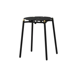 Shop Tabouret Novo Metal Noir / H 45 Cm - Metal - Unisexe Tabourets D'extérieur
