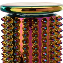 Cheap Tabouret Oily Spikes Ceramique Multicolore / Ceramique E - O32 X H45 Cm - Unisexe Tabourets Bas