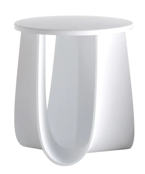 Best Tabouret Sag Plastique/ Table H 44 Cm - Assise Polyurethane - Unisexe Tabourets D'extérieur