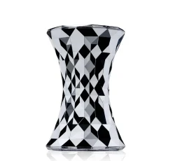 Online Tabouret Stone Plastique Gris Argent Metal / Metallise - Unisexe Tabourets D'extérieur