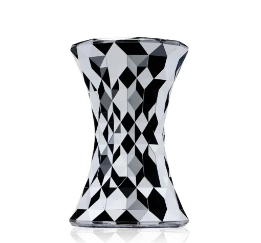 Online Tabouret Stone Plastique Gris Argent Metal / Metallise - Unisexe Tabourets D'extérieur